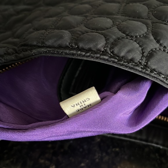 - Kate Spade quilted black purse - Picture 9 of 12